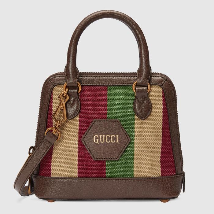 유럽직배송 구찌 GUCCI Gucci - Gucci 100 mini top handle bag 676532ULB6T4875