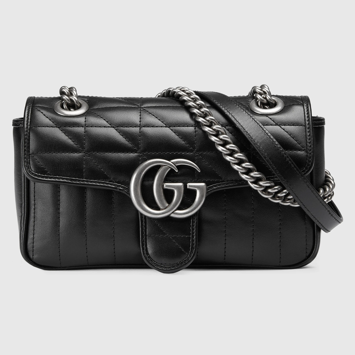 유럽직배송 구찌 GUCCI Gucci GG Marmont mini shoulder bag 446744UM8AN1000