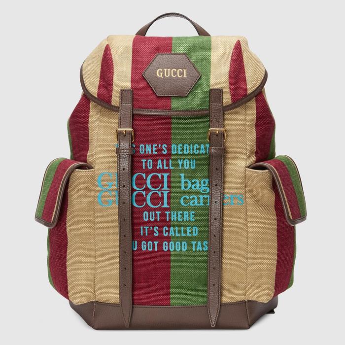 유럽직배송 구찌 GUCCI Gucci - Gucci 100 backpack 625939ULECT4875