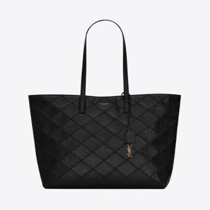 유럽직배송 입생로랑 SAINT LAURENT saint laurent shopping bag e/w in quilted crinkled leather 6070950ENA71000