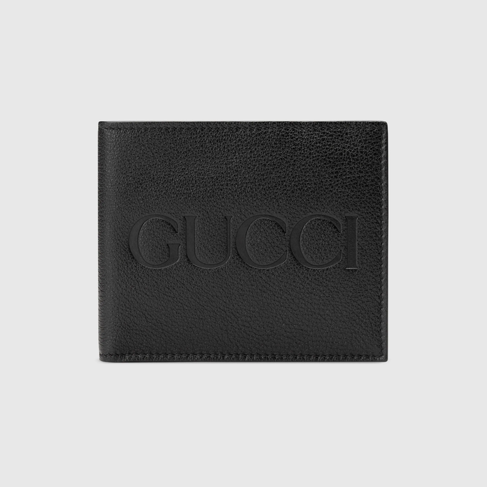 유럽직배송 구찌 지갑 GUCCI Wallet with embossed Gucci logo 6586680E8IG1000