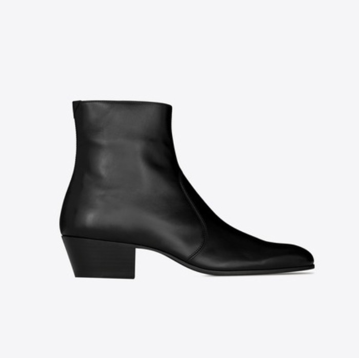 유럽직배송 입생로랑 SAINT LAURENT COLE zipped boots in smooth leather 6323681YU001000