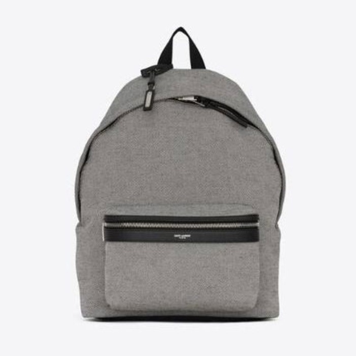 유럽직배송 입생로랑 백팩 SAINT LAURENT city backpack in nylon canvas and leather 53496723Z4E9086