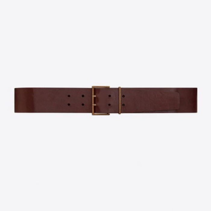 유럽직배송 입생로랑 SAINT LAURENT double-pin square belt in smooth leather 61979011Y0B2527