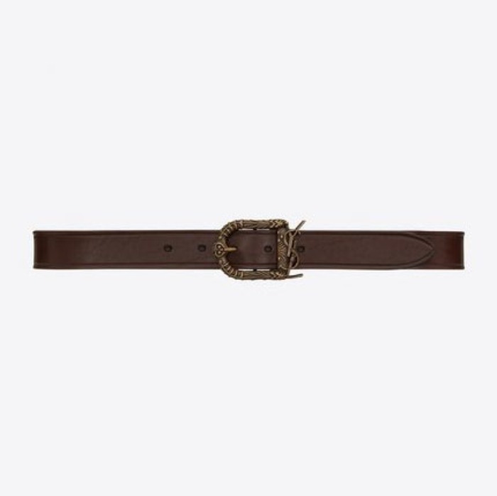 유럽직배송 입생로랑 SAINT LAURENT Celtic belt in smooth leather 5337210H70B2032