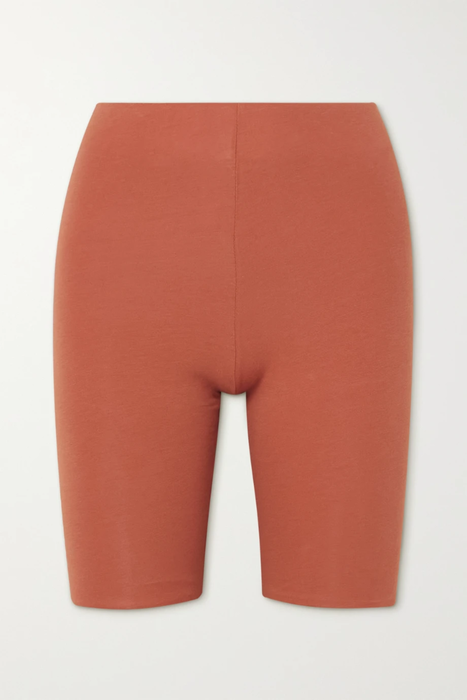 유럽직배송 SKIN + NET SUSTAIN Aphrodite reversible stretch organic Pima cotton-jersey shorts 6011092390780210