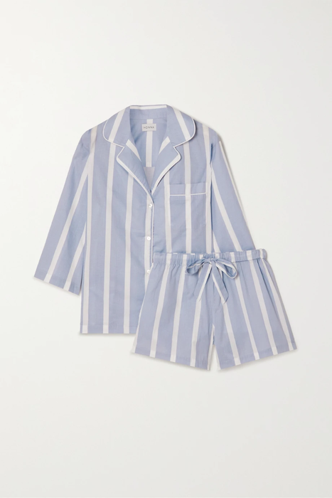 유럽직배송 HONNA Striped cotton-voile pajama set 28941591746158841