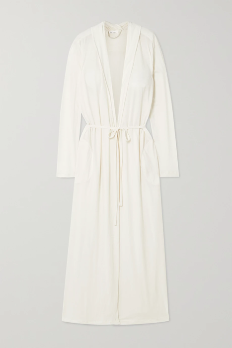 유럽직배송 SKIN + NET SUSTAIN Kathryn organic Pima cotton-jersey robe 13452677153453086