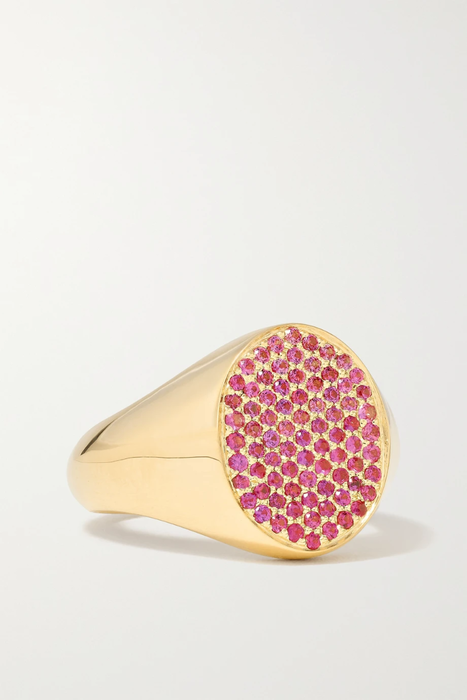 유럽직배송 EMILY P. WHEELER + NET SUSTAIN Ombré 18-karat recycled rose gold sapphire ring 13452677153440983