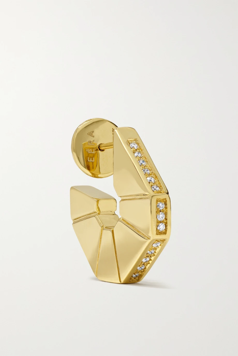 유럽직배송 이이알에이 귀걸이 EÉRA Carey 18-karat gold diamond earring 560971904852062