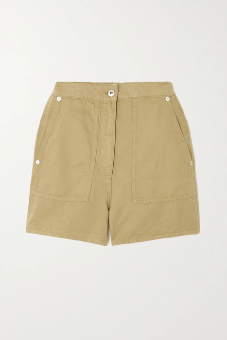 유럽직배송 로에베 LOEWE + Paula&#039;s Ibiza linen and cotton-blend shorts 10163292708814529