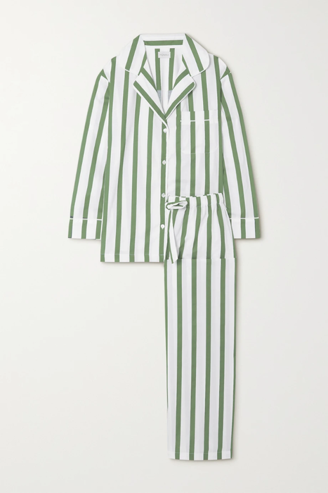 유럽직배송 HONNA Striped cotton-voile pajama set 28941591746158835
