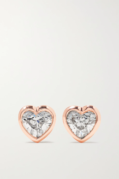 유럽직배송 아니타고 귀걸이 ANITA KO 18-karat rose gold diamond earrings 560971903981940