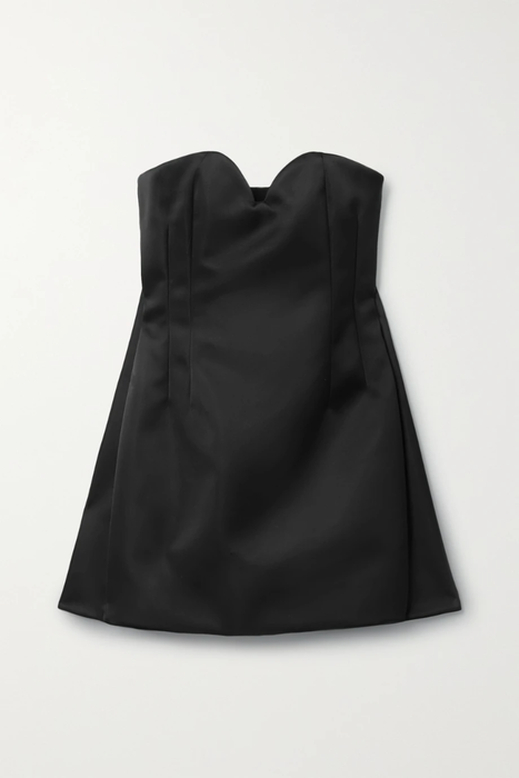 유럽직배송 랑방 LANVIN Cape-effect strapless sateen mini dress 16114163150955823