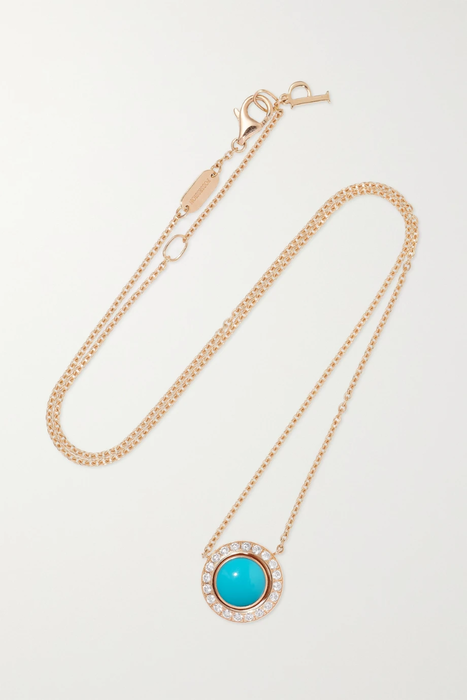 유럽직배송 피아제 목걸이 PIAGET Possession 18-karat rose gold, carnelian and diamond necklace 16114163150979878