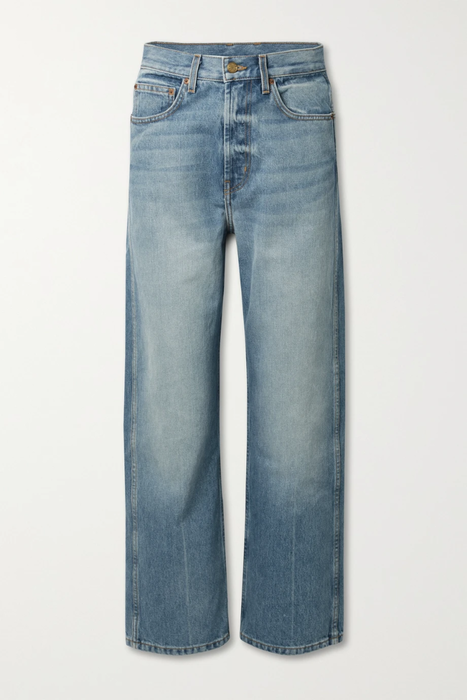 유럽직배송 B SIDES Plein high-rise straight-leg jeans 18706561956121434