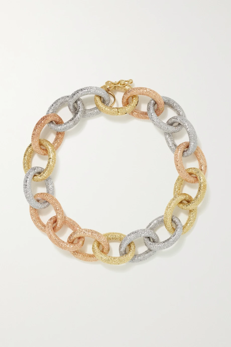 유럽직배송 캐롤리나부치 팔찌 CAROLINA BUCCI Florentine 18-karat gold bracelet 560971903789749