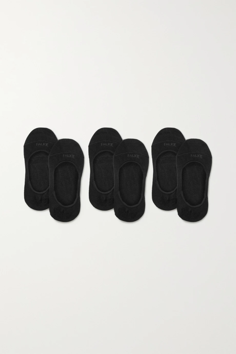 유럽직배송 팔케 FALKE Set of three stretch cotton-blend socks 18706561956223212