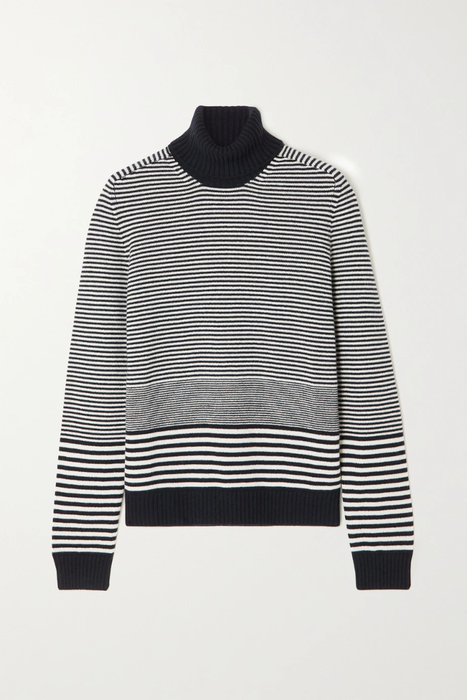 유럽직배송 로로피아나 LORO PIANA Dolcevita striped cashmere turtleneck sweater 11452292645641840