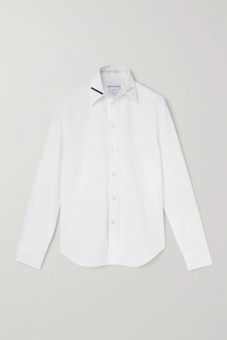유럽직배송 보테가베네타 셔츠 BOTTEGA VENETA Embellished cotton-poplin shirt 20346390235757057