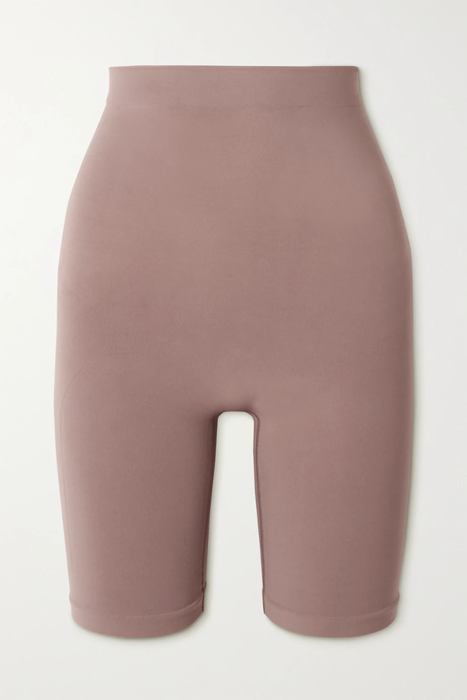 유럽직배송 SKIMS Seamless Sculpt Sculpting Mid Thigh shorts - Umber 46353151654524555