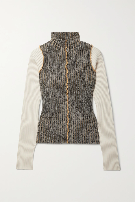 유럽직배송 아크네스튜디오 스웨터 ACNE STUDIOS Ribbed wool-blend turtleneck sweater 24772899113108602