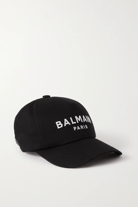 유럽직배송 발망 BALMAIN Embroidered cotton-twill baseball cap 22250442026131145