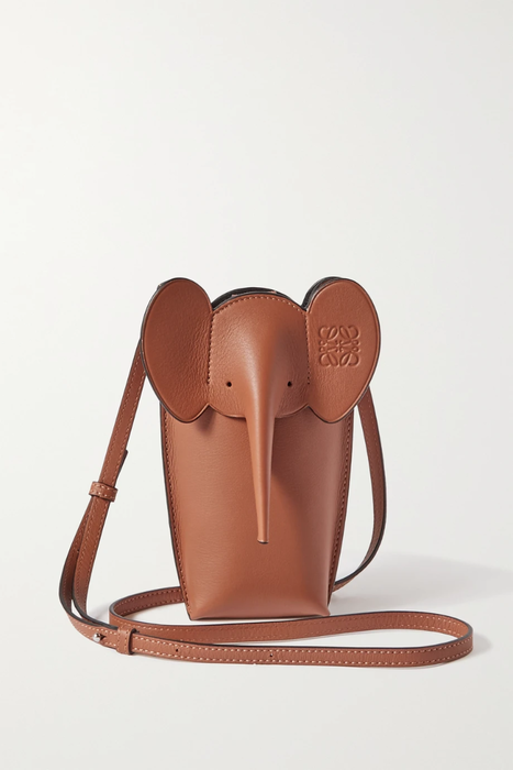 유럽직배송 로에베 LOEWE Elephant Pocket leather shoulder bag 2204324140334926