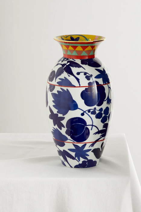 유럽직배송 라더블제이 LA DOUBLEJ Amphora gold-plated porcelain vase 24062987016666193