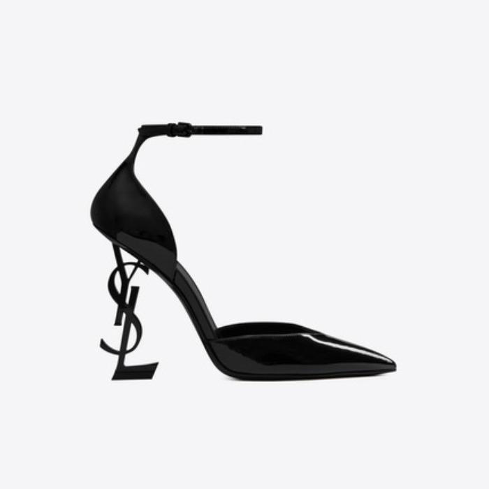 유럽직배송 입생로랑 SAINT LAURENT OPYUM d&#039;orsay pumps in patent leather with black heel 6067520NPVV1000