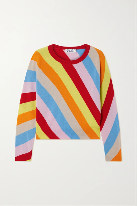 유럽직배송 CLEMENTS RIBEIRO Candy striped cashmere sweater 29419655932170612