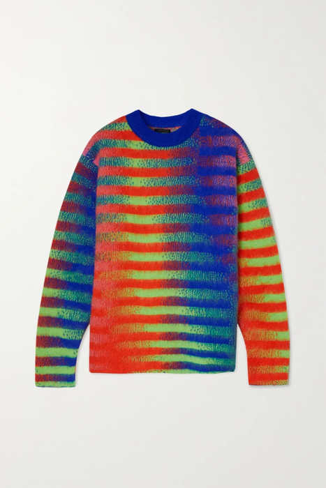 유럽직배송 AGR Striped brushed jacquard-knit sweater 22250442026207045
