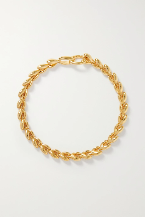 유럽직배송 BY PARIAH The Fishbone recycled gold vermeil bracelet 29419655932598099