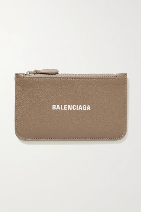 유럽직배송 발렌시아가 카드홀더 BALENCIAGA Cash printed textured-leather cardholder 33258524072144224
