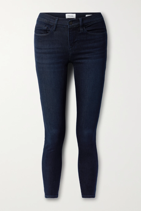 유럽직배송 프레임 FRAME Le Skinny de Jeanne cropped mid-rise organic jeans 24772899113366082