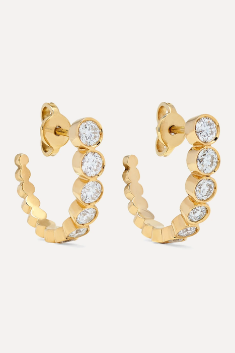 유럽직배송 소피빌리브라헤 귀걸이 SOPHIE BILLE BRAHE Boucle Ensemble 18-karat gold diamond earrings 17957409489996861