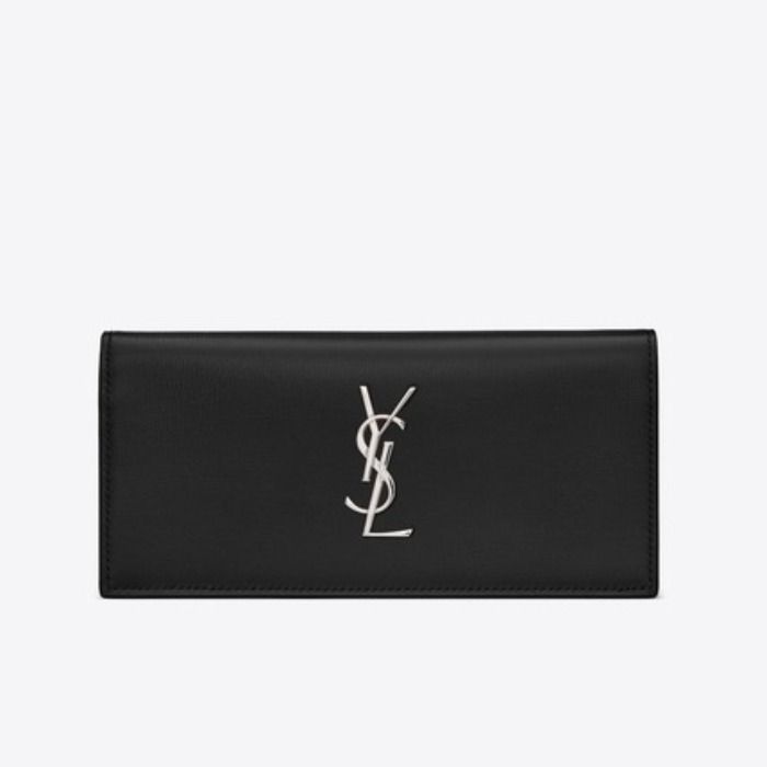 유럽직배송 입생로랑 SAINT LAURENT Monogram wallet in smooth leather  5535340U40N1000