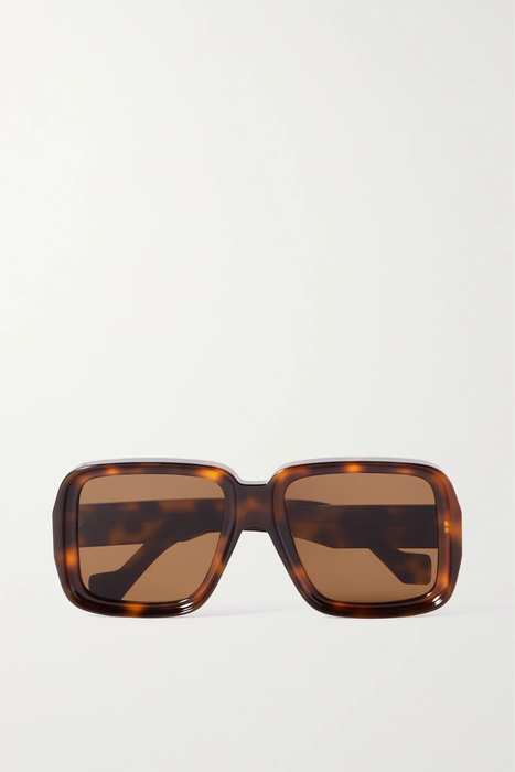 유럽직배송 로에베 LOEWE + Paula&#039;s Ibiza square-frame tortoiseshell acetate sunglasses 20346390236401010