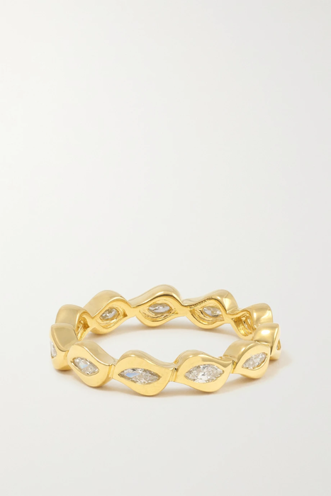 유럽직배송 ALMASIKA 18-karat gold diamond ring 29419655932629672
