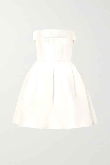 유럽직배송 알렉스페리 미니원피스 ALEX PERRY Elyse strapless silk-faille mini dress 1890828706280129