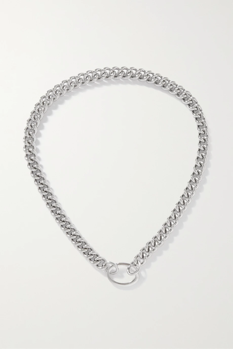 유럽직배송 로라롬바르디 목걸이 LAURA LOMBARDI Presa platinum-plated necklace 25185454457343106