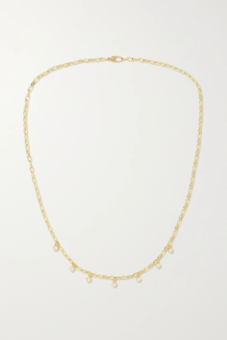 유럽직배송 JENNIFER MEYER Small Edith 18-karat gold diamond necklace 18706561955907245