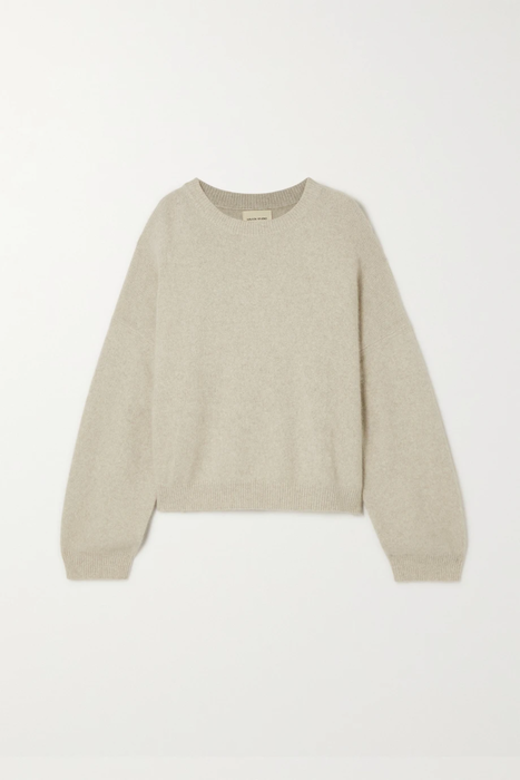 유럽직배송 LOULOU STUDIO Galli oversized cropped wool-blend sweater 15546005221871524