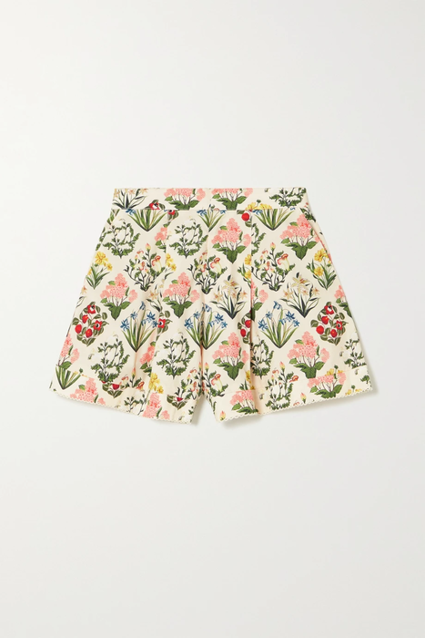 유럽직배송 아구아 바이 아구아 벤디타 AGUA BY AGUA BENDITA Toronjil floral-print organic cotton-poplin shorts 25185454455582243