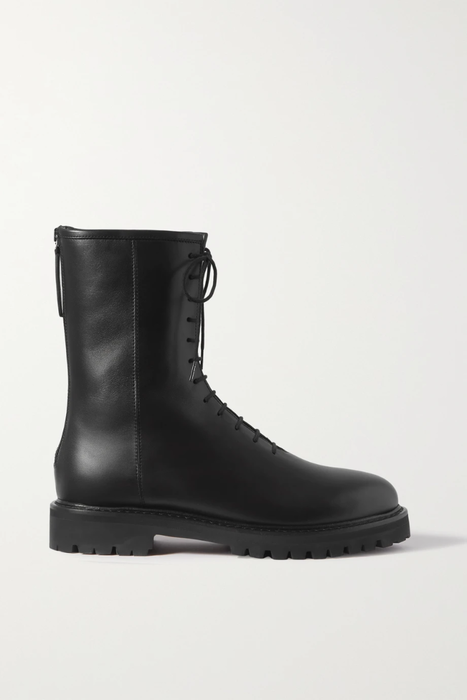 유럽직배송 레그레스 앵클부츠 LEGRES 42 shearling-lined leather ankle boots 24665545640546475