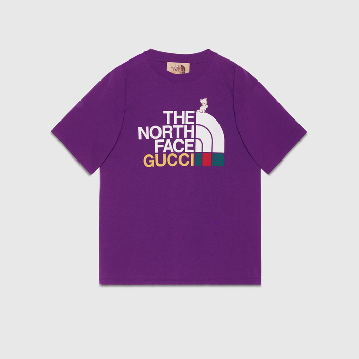 유럽직배송 구찌 GUCCI Gucci - The North Face x Gucci T-shirt 616036XJDRD5137
