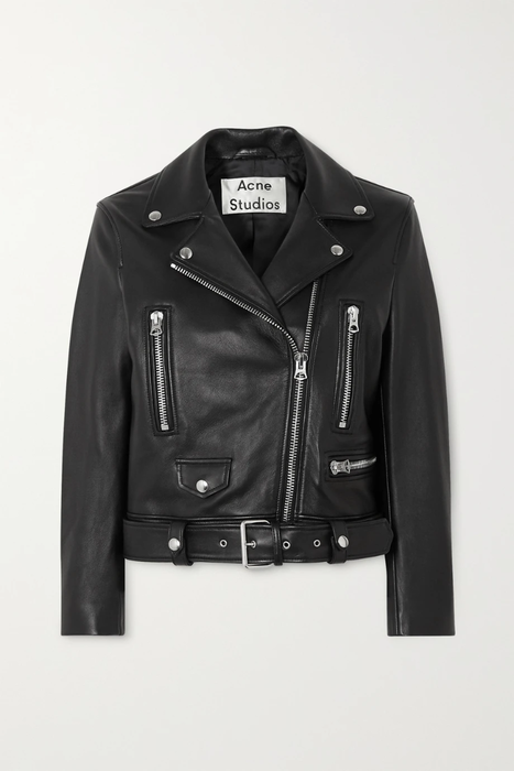 유럽직배송 아크네스튜디오 ACNE STUDIOS Leather biker jacket 16494023980510571