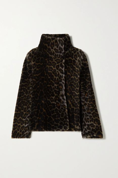 유럽직배송 이브살로몬 자켓 YVES SALOMON Leopard-print shearling jacket 25185454455924412
