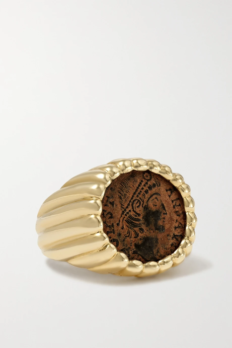 유럽직배송 DUBINI Authentic Roman 18-karat gold ring 20346390235914499