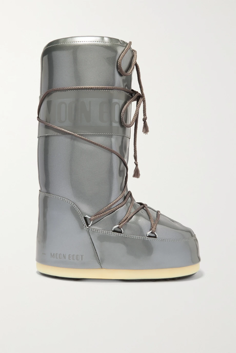 유럽직배송 문부츠 MOON BOOT Glance metallic rubber snow boots 17428787259404522